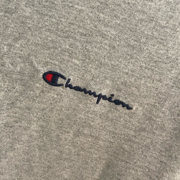 Mens Medium Embroidered Champion Tee - Picture 7 of 7
